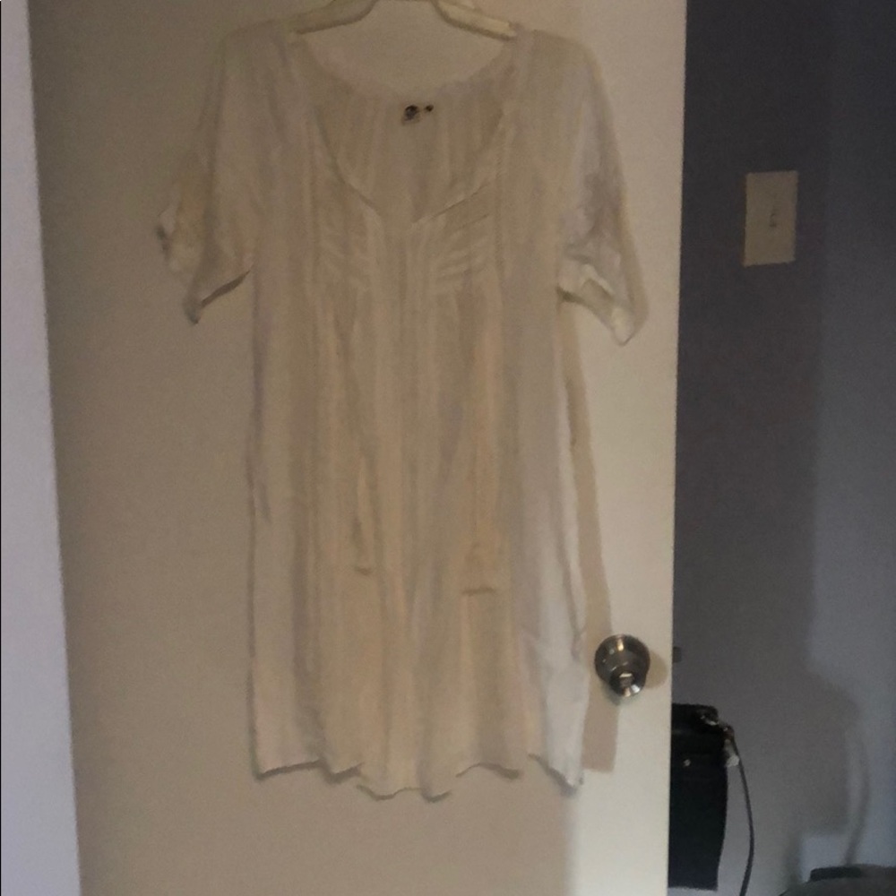 White dress